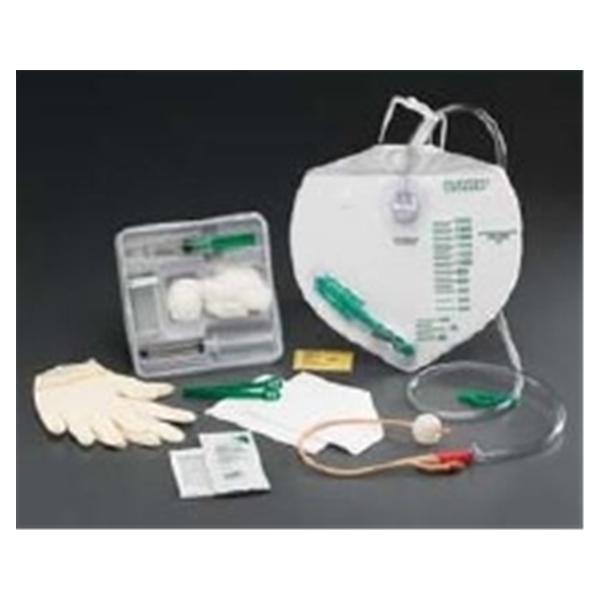 Tray Foley Catheter Advance Bardex IC 16Fr Silver Alloy Coated 10/Ca
